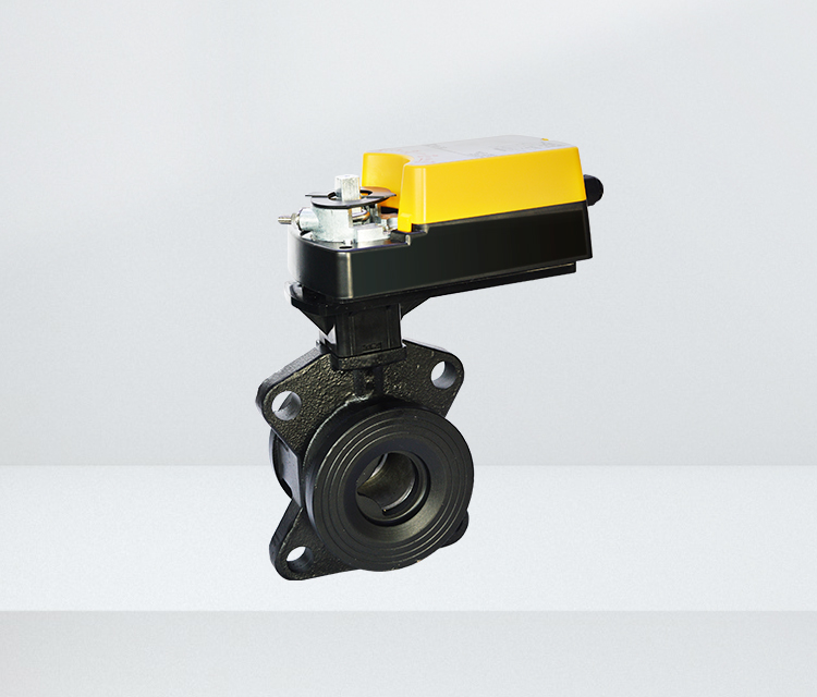 电动球阀+风阀对夹